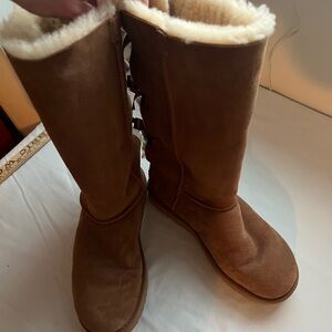 UGG Tan Suede Winter Boots